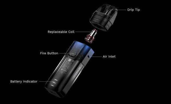éclaté Luxe XR blog le petitvapoteur